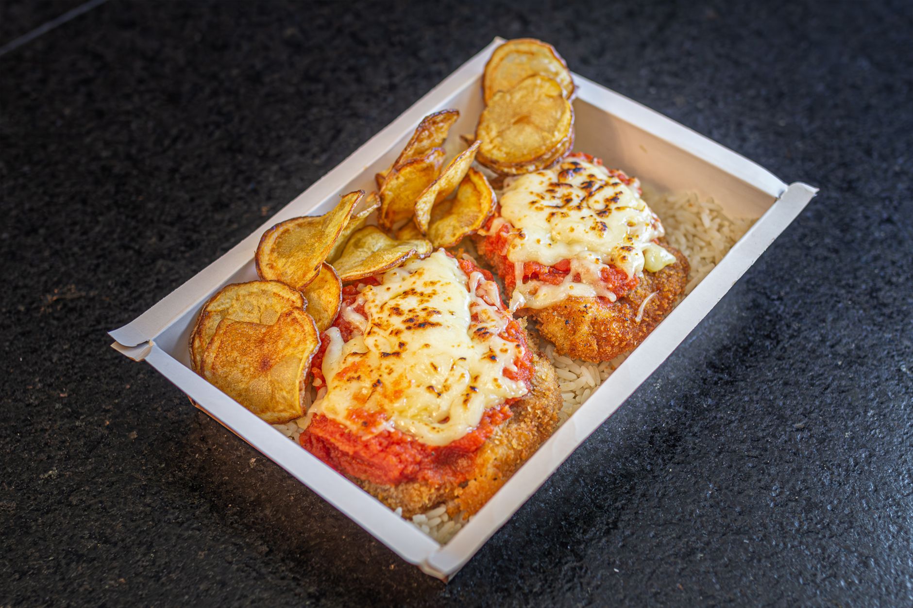 Plateaux repas équipe à Cergy